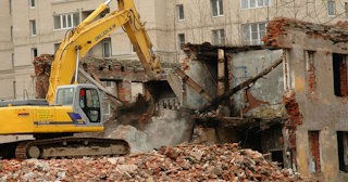 Демонтаж фасада в Долгопрудном: цены за м2 от 360 рублей | Сварной-Длг